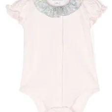 Комплект из боди и блумеров с вышитым логотипом