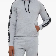 Худи с отделкой лентой