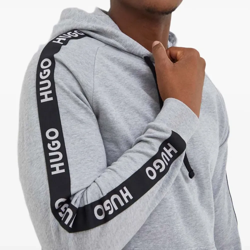 Худи с отделкой лентой