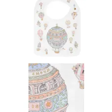 Комплект из нагрудника и одеяла с принтом Комплект из нагрудника и одеяла с принтом