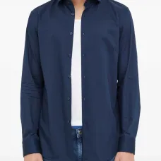 Рубашка с длинными рукавами на пуговицах