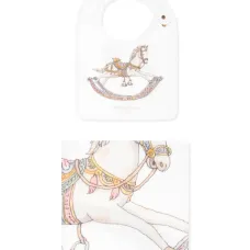 Комплект из нагрудника и одеяла с принтом Комплект из нагрудника и одеяла с принтом