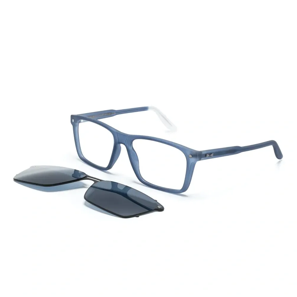 Очки-клипоны Max в прямоугольной оправе