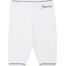 Зауженные спортивные брюки с вышитым логотипом