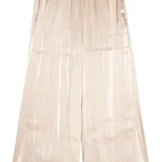 Укороченные брюки широкого кроя