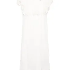 Платье миди с английской вышивкой