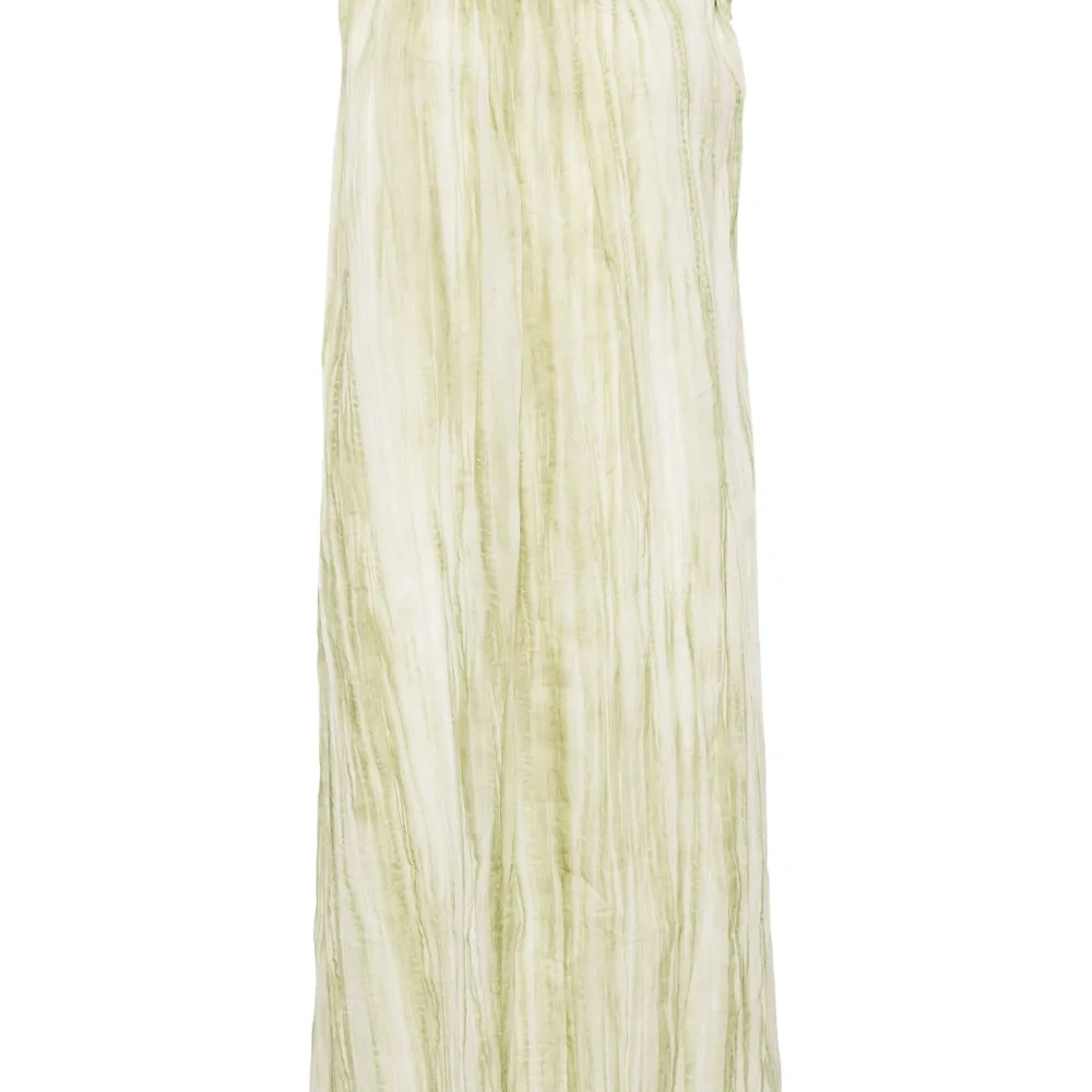 Платье-трапеция с драпировкой