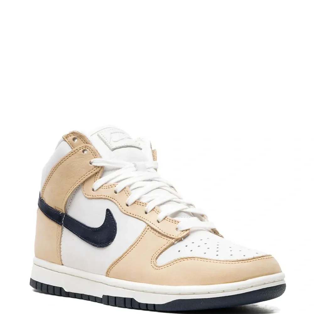 Кроссовки Dunk High PRM MF Sesame Obsidian