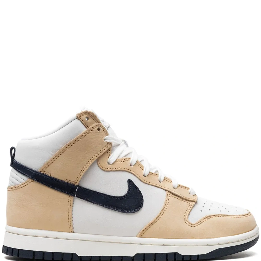 Кроссовки Dunk High PRM MF Sesame Obsidian