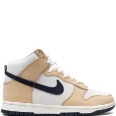 Кроссовки Dunk High PRM MF Sesame Obsidian