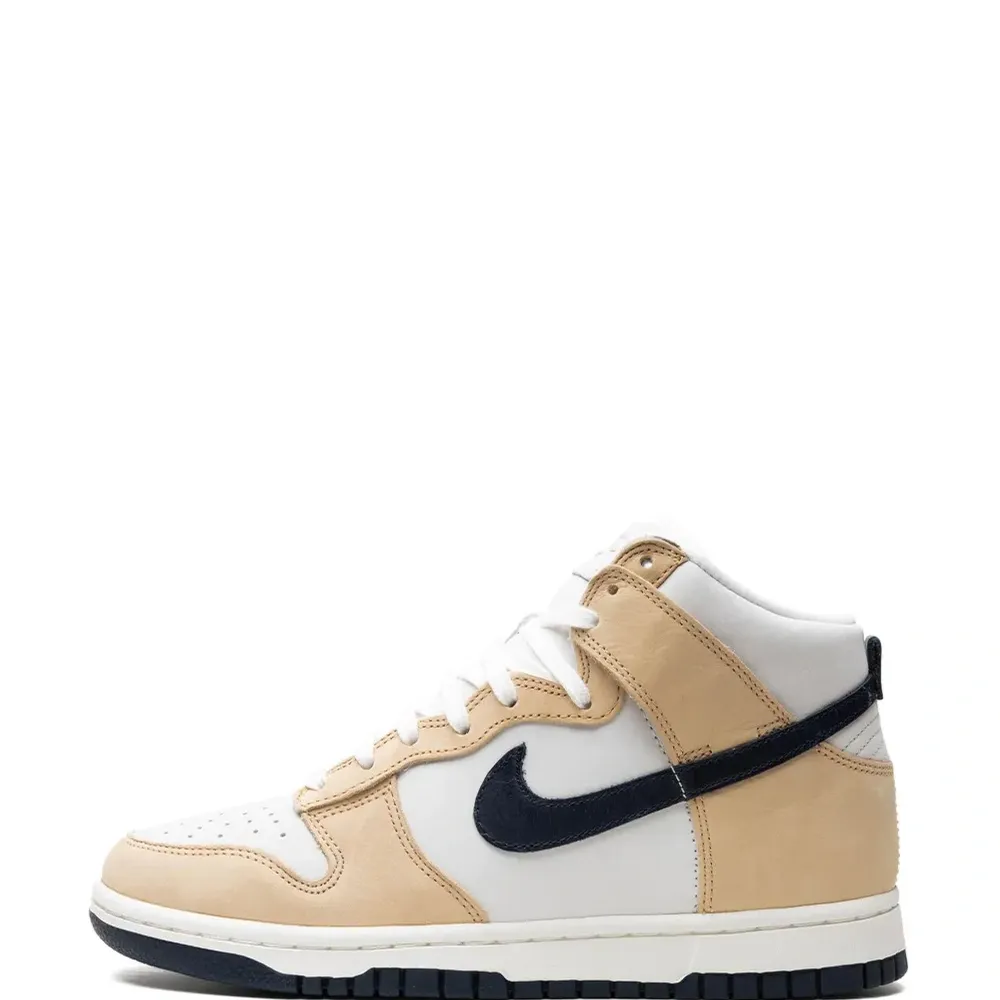 Кроссовки Dunk High PRM MF Sesame Obsidian