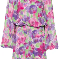 Платье мини с цветочным принтом из коллаборации с Reina Olga