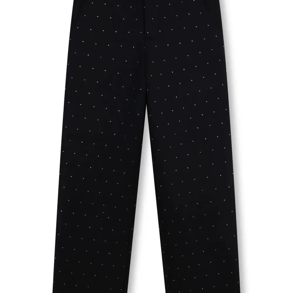 Брюки прямого кроя с заклепками Брюки прямого кроя с заклепками