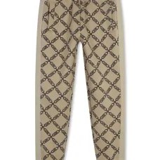 Спортивные брюки с кулиской и принтом Empire