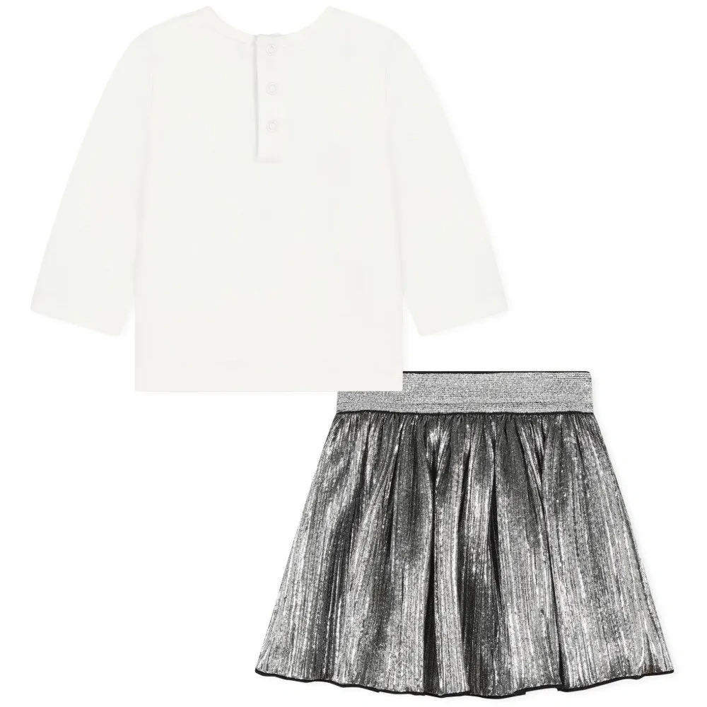 Комплект из топа и брюк с логотипом