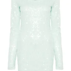 Платье мини с пайетками