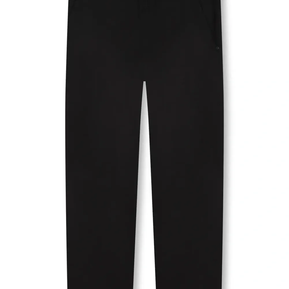 Брюки с нашивкой-логотипом