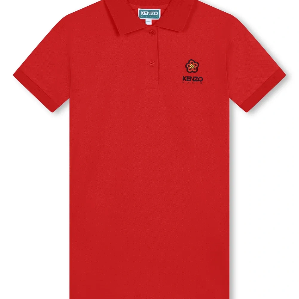 Платье Boke Flower с воротником поло