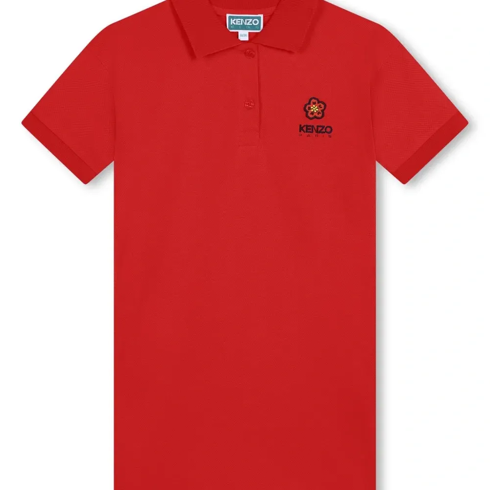 Платье Boke Flower с воротником поло