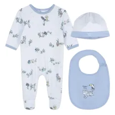 Комплект из комбинезона и шапки с нагрудником Комплект из комбинезона и шапки с нагрудником