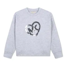 Толстовка с круглым вырезом и логотипом