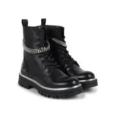 Ботинки с цепочкой