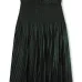 Юбка со складками и логотипом Юбка со складками и логотипом