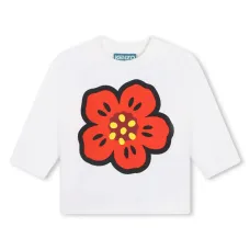 Футболка из органического хлопка с принтом Boke Flower