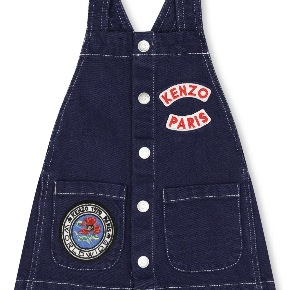 Платье-комбинезон с логотипом