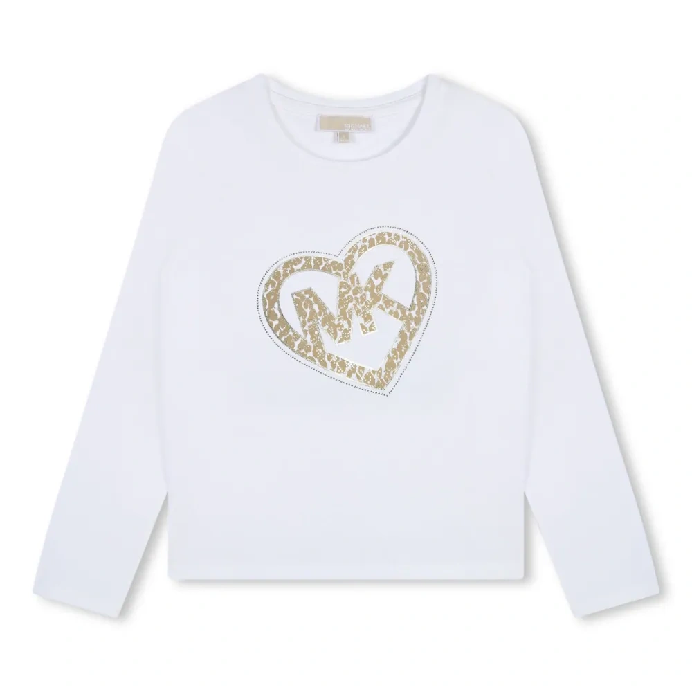 Футболка с круглым вырезом и логотипом