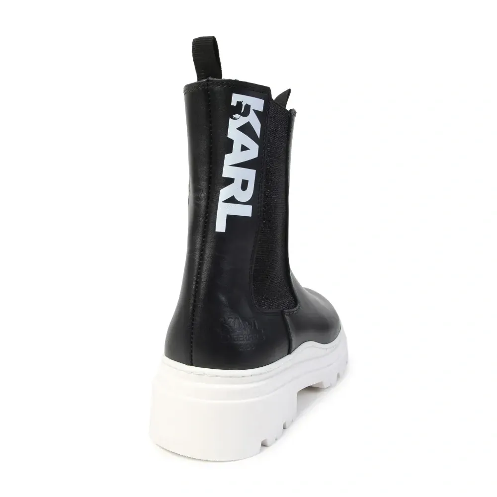 Ботинки с логотипом Ботинки с логотипом