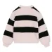 Джемпер в полоску с нашивкой-логотипом