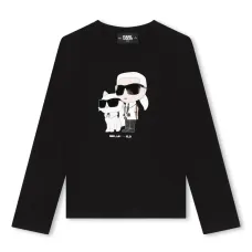 Футболка с длинными рукавами и принтом Ikonik Karl Футболка с длинными рукавами и принтом Ikonik Karl