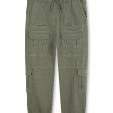 Жаккардовые брюки карго с логотипом 4G