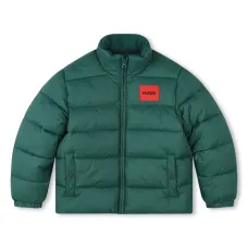 стеганая куртка с логотипом стеганая куртка с логотипом