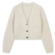 Кардиган на пуговицах с логотипом Кардиган на пуговицах с логотипом