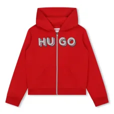 Кардиган на молнии с логотипом Кардиган на молнии с логотипом