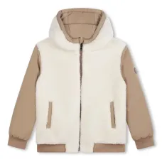 Двусторонняя куртка с капюшоном