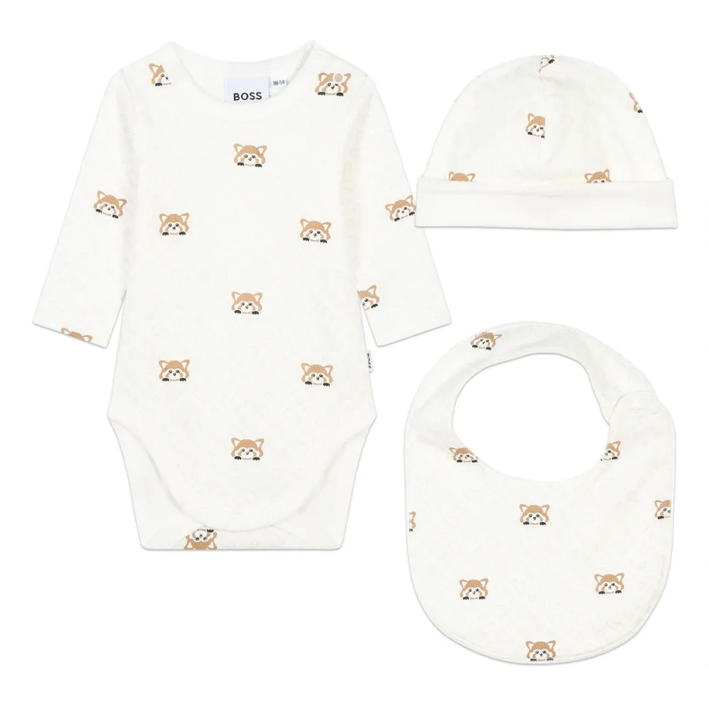 Комплект Red Panda из трех комбинезонов