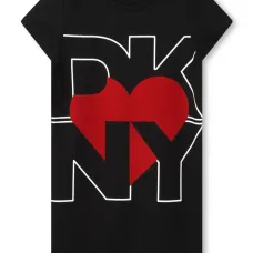 Платье-футболка с логотипом