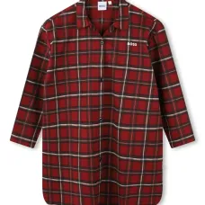 Ночная сорочка в клетку