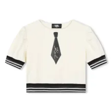 Топ с вышитым логотипом