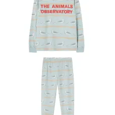 Пижама с принтом лам