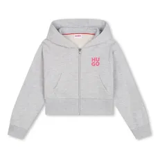 Худи на молнии с логотипом