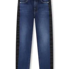 Прямые джинсы