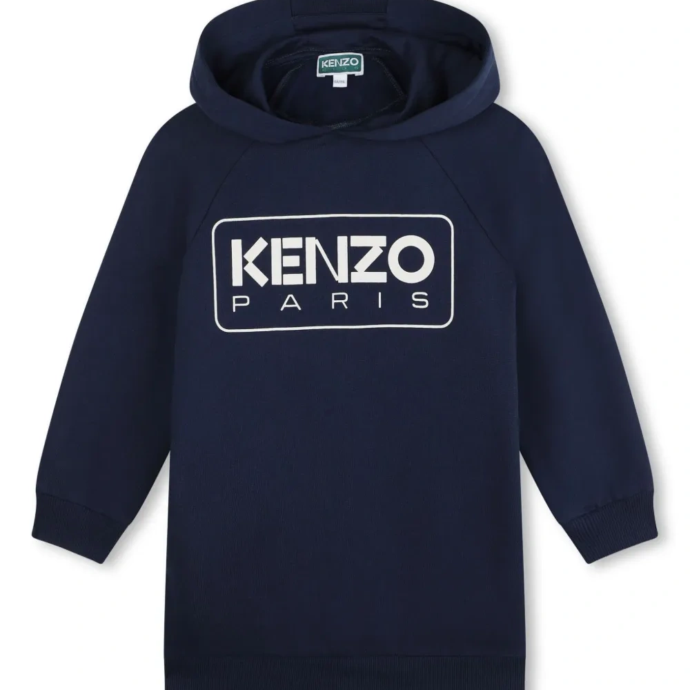 Платье-худи с логотипом