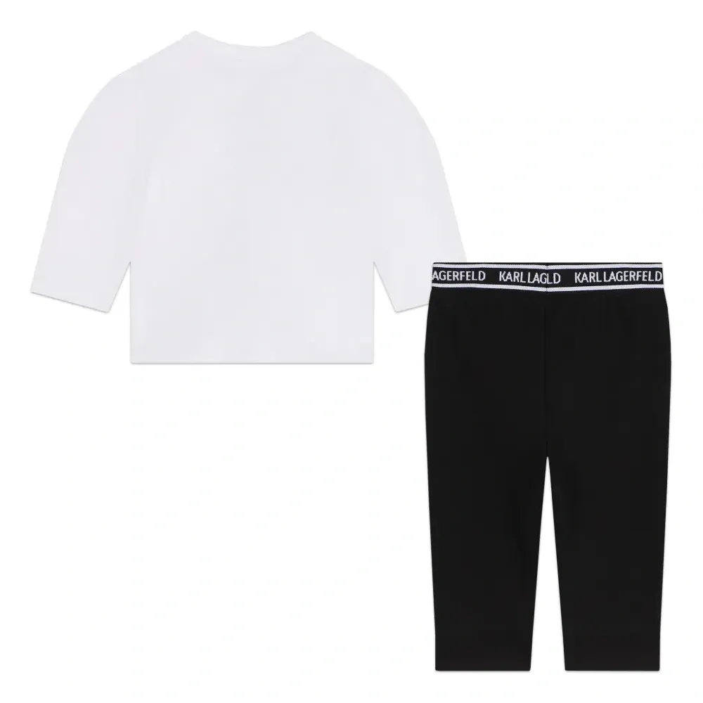 Комплект из футболки и легинсов