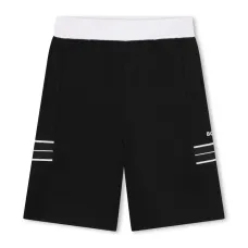 Спортивные шорты из джерси с лампасами