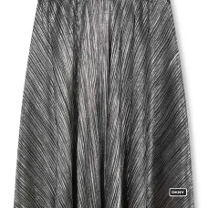 Юбка с эффектом металлик