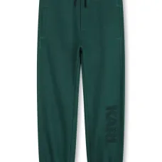 Брюки с кулиской и вышитым логотипом